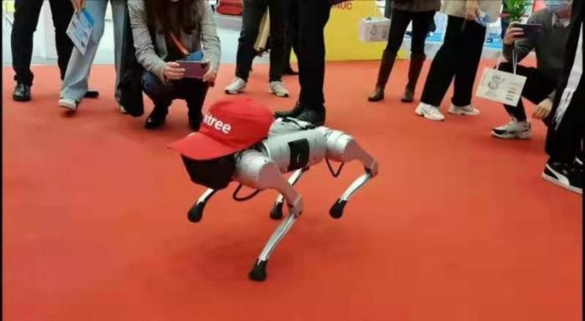 バク転する「機械犬」、似顔絵描く「人造人間」…広東省仏山でロボット博覧会